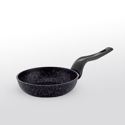 Fecra Starry 4 Piece Mini Granite Pan Set, Black